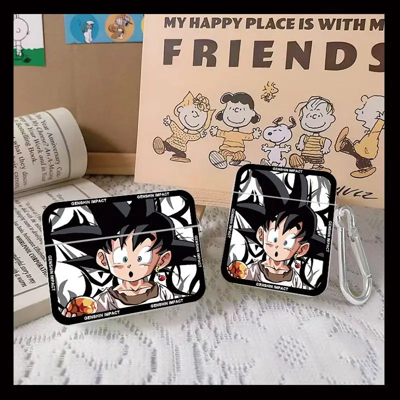 

Dragon Ball Goku Airpods 1 2 3 Pro Soft Shell Japanese Anime Cartoon Cute Protective Case for Apple AirPods3 Headphones Air Pod