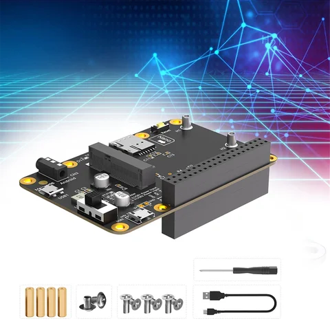 Плата расширения Mini PCI-E WWAN для Raspberry Pi 3G/4G и LTE Base HAT для Samsung ARTIK/Rock64