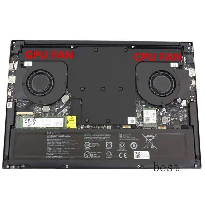 Новый оригинальный вентилятор охлаждения процессора ноутбука для Razer Blade 14 2021