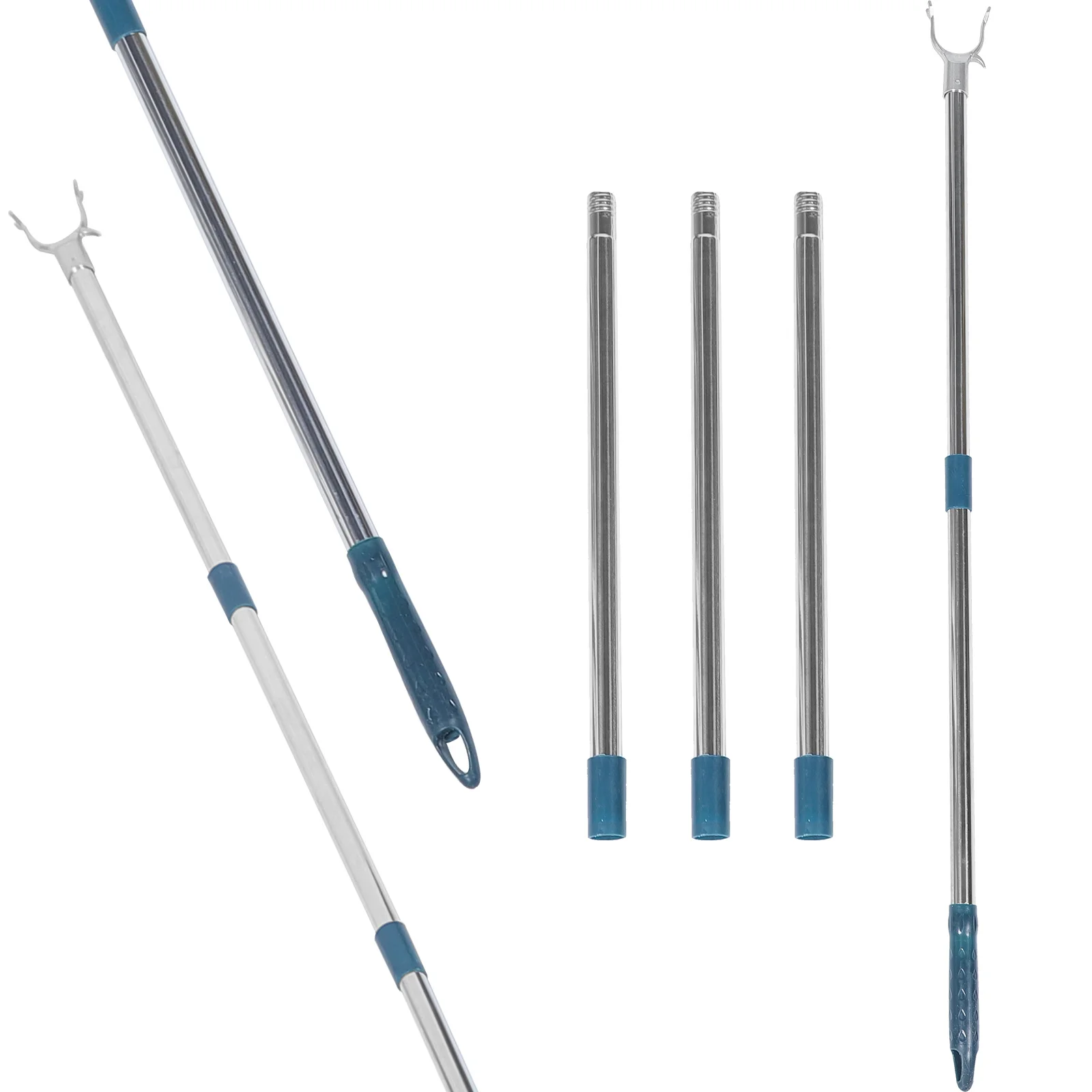 

Съемные крючки, вешалка для одежды, телескопическая Вешалка для пальто, 201x6.7см, шестерни для сушки, пластиковые поставки, выдвижные