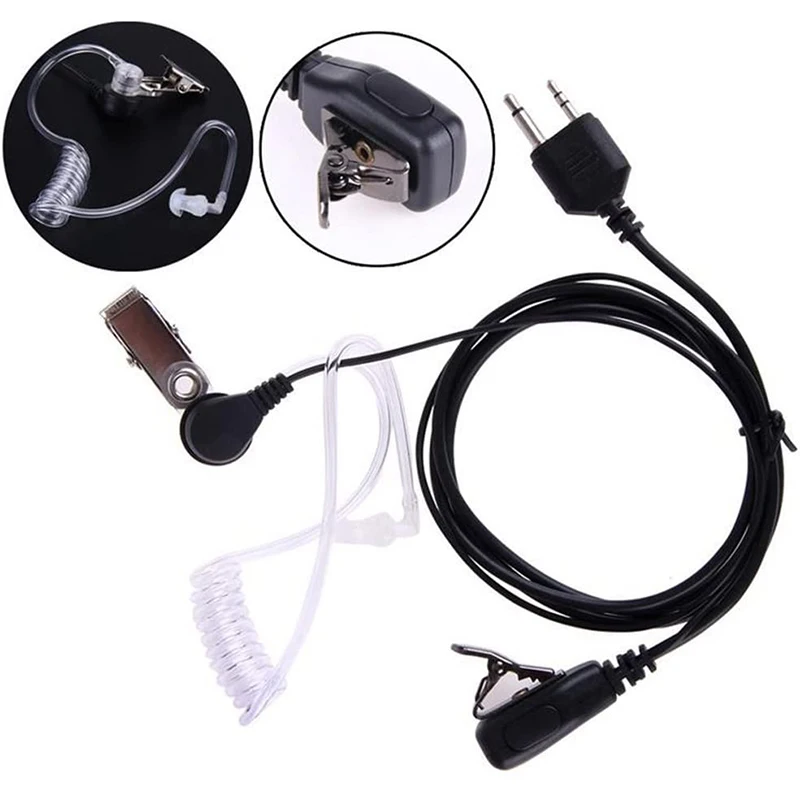Walkie Talkie Earpiece Accessories for Midland with Mic Security Headsets for GXT1000VP4 LXT600VP3 GXT1050VP4 GXT1000XB