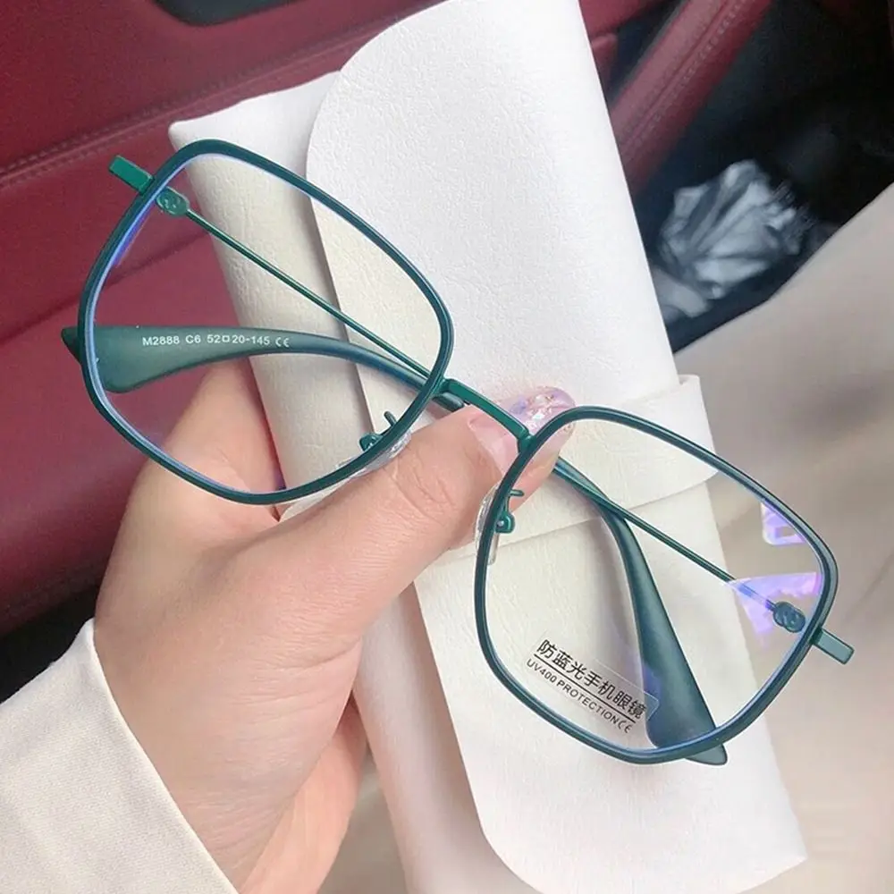 

Fashion Vision Care Cute Classic Anti-blue Light Glasses Spectacles Eyeglasses Square Frame Eyewear Computer Goggles