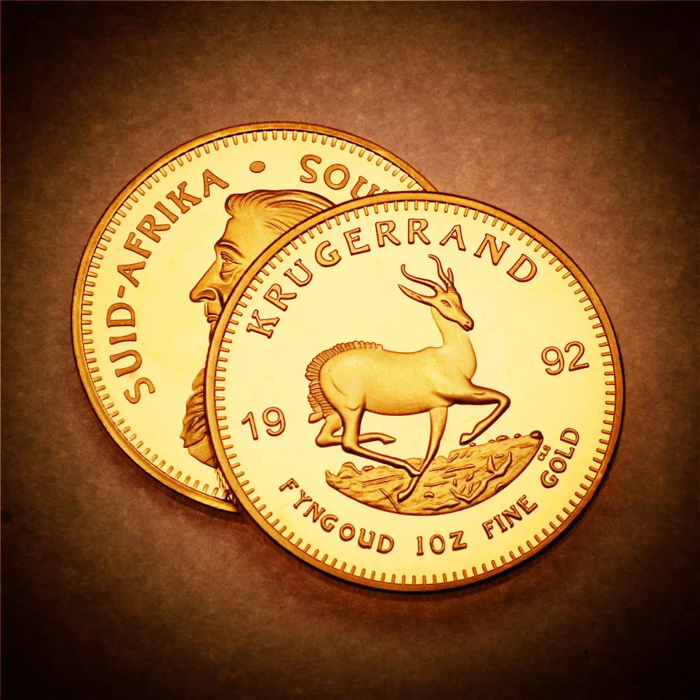 

1992 South African Gold Krugerrand Coin,High Quality