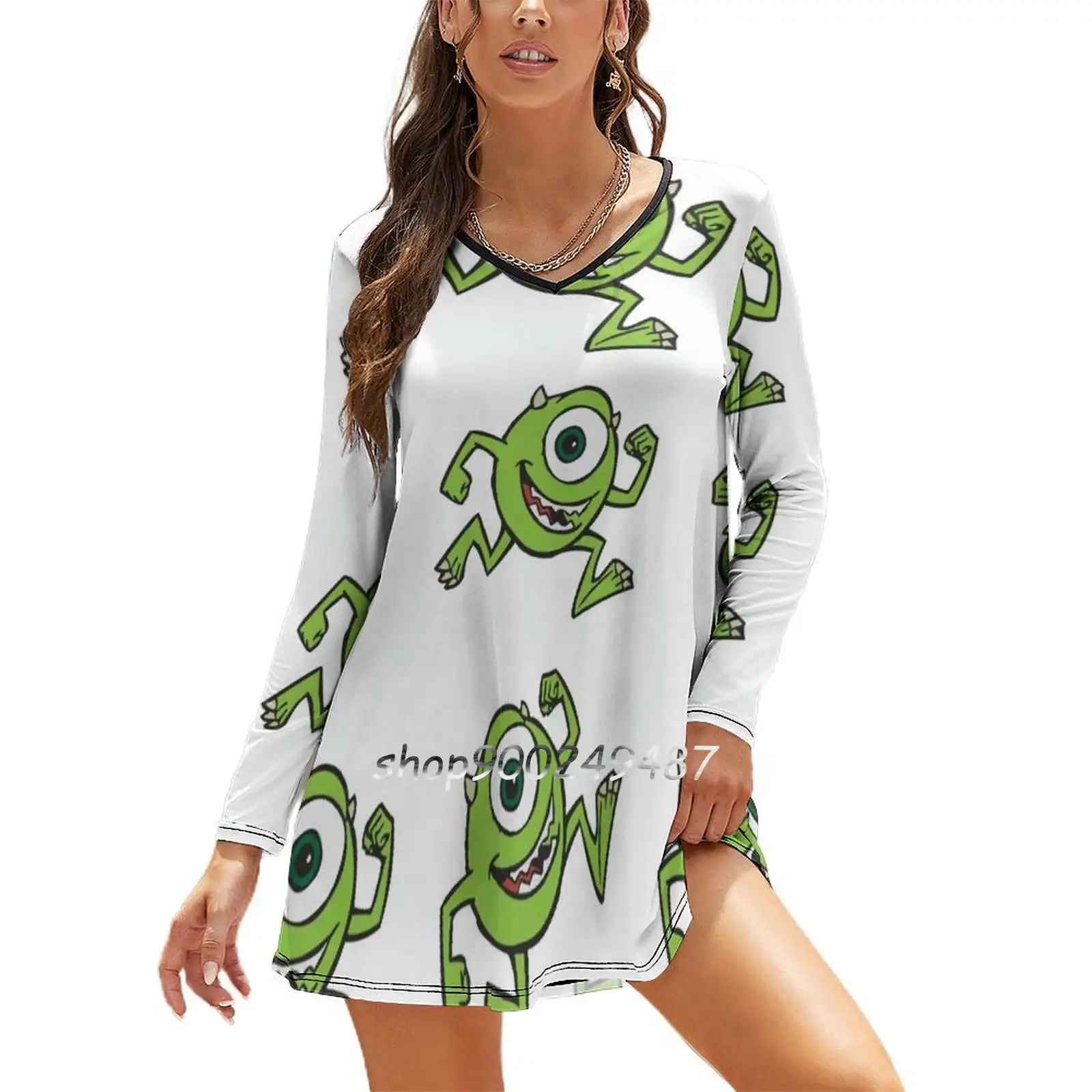 Платья детские с квадратным вырезом принтом