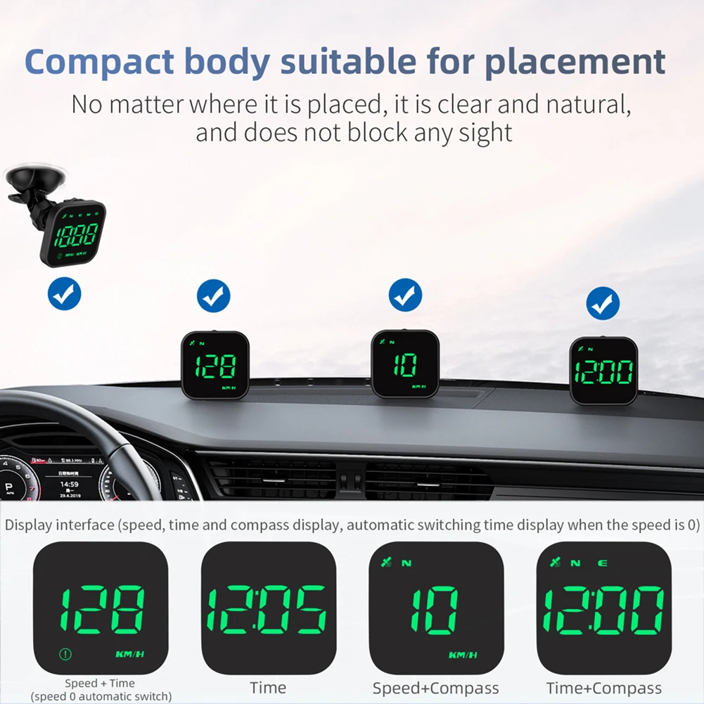 

Автомобильный USB-кабель HUD, новый дисплей, цифровой проектор скорости, сигнализация, скоростной прибор, лобовое стекло, высокое качество, гор...