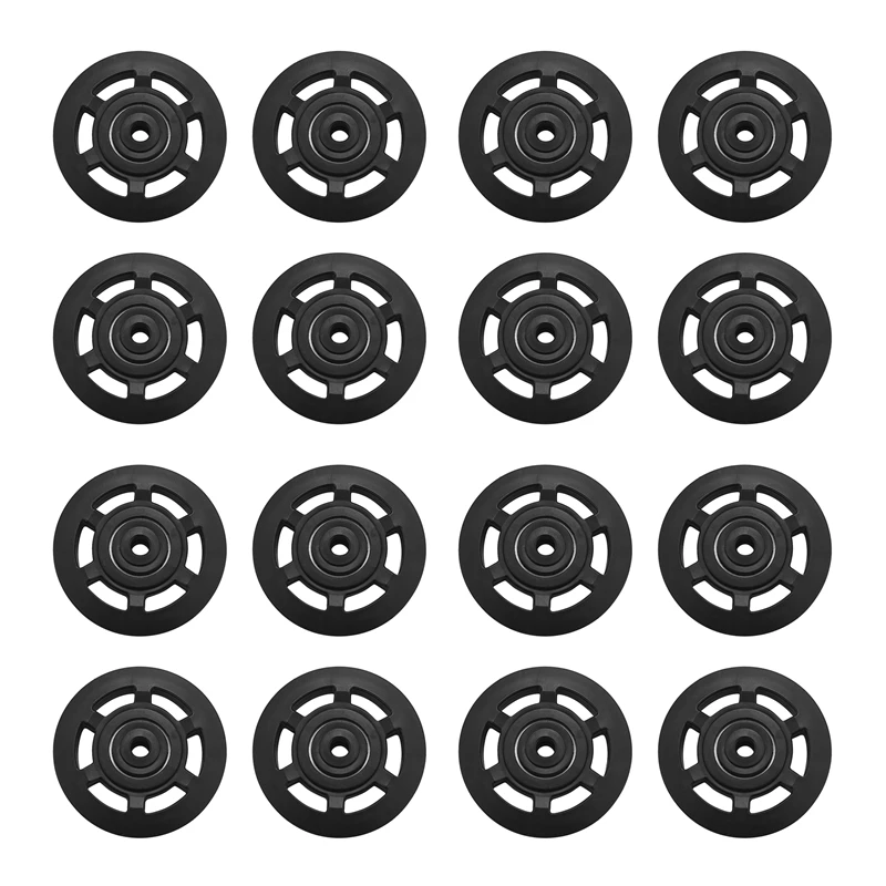 

16Pcs 95Mm Universal Bearing Pulley Wheel Cable Fitness Equipments Accessories Gym Equipment Part Wearproof Tool