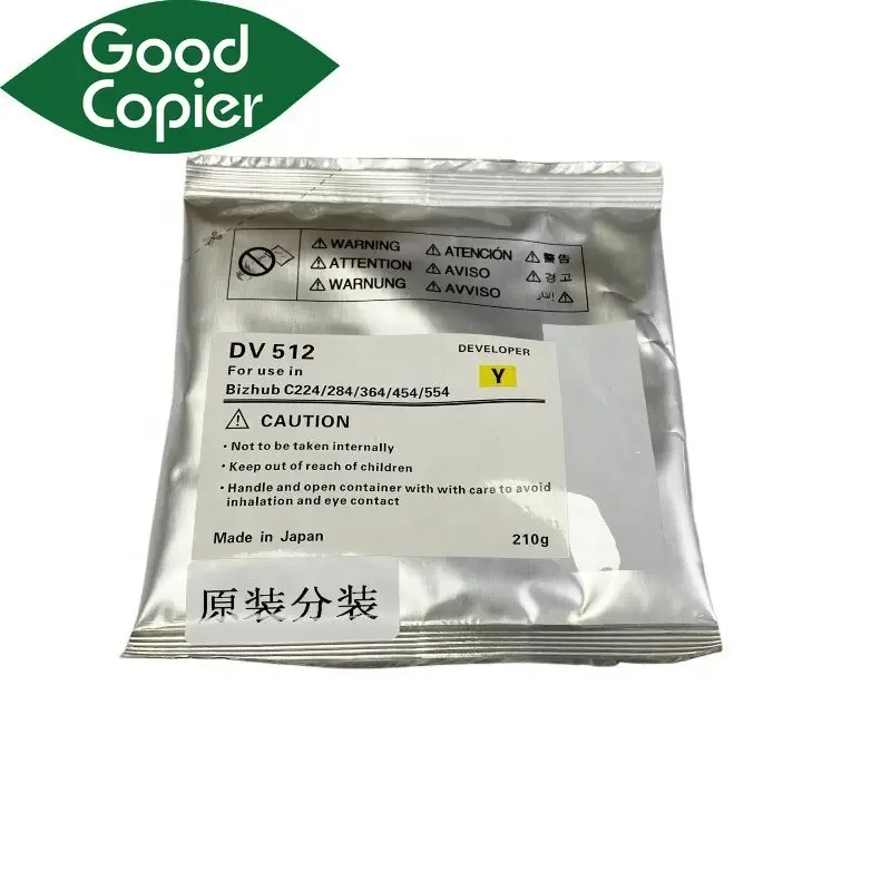 Оригинальный Разработчик для Konica Minolta C284 C224 C281 C454 C364 C554 C221s DV512 запчасти