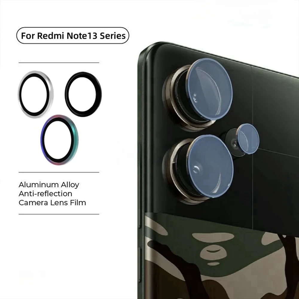 Металлическое Кольцо Для Защиты Объектива Камеры С Твердым Покрытием Xiaomi Redmi Note 13