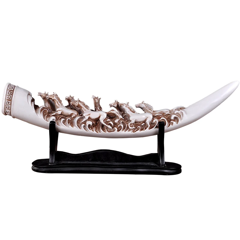 Европейская смола Lucky Lvory скульптура украшения домашний интерьер офисная комната