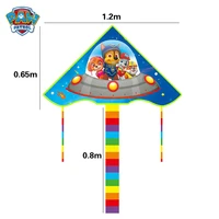 paw patrol kite toys1 2m small curved edge childrens cartoon kite outdoor games sensory toys childrens multiplayer game