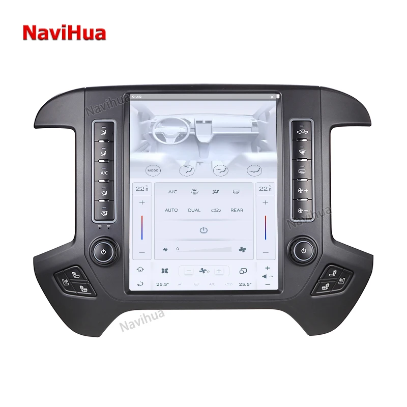 

GPS Navigation AutoRadio 12.1" Vertical Screen Car DVD player Radio for Chevrolet Silverado GMC Sierra Chevy Sylve 2018