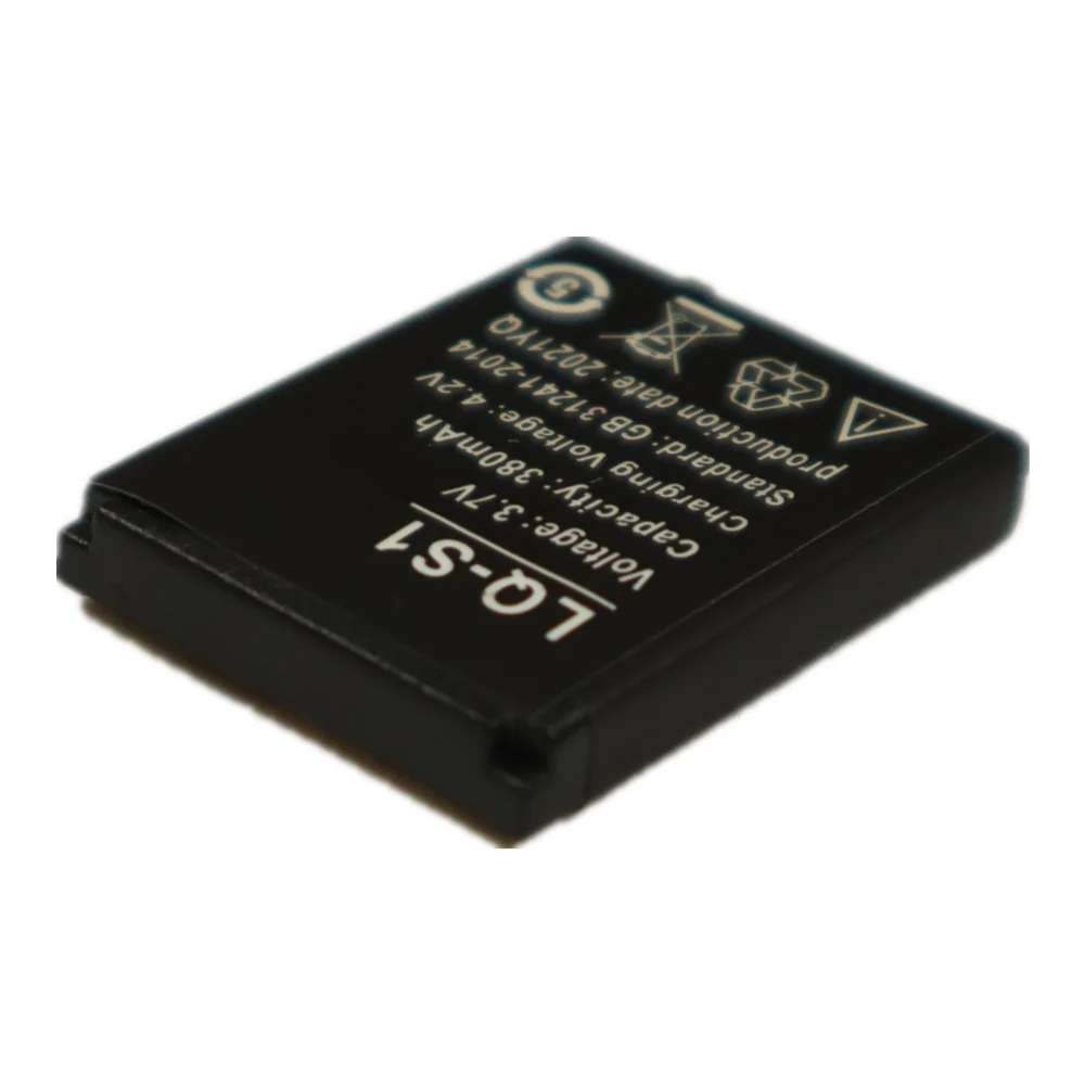 Аккумулятор для умных часов QW09 DZ09 W8 A1 U8 V8 X6 LQ - S1 3 7 в 380 мАч литиевая аккумуляторная