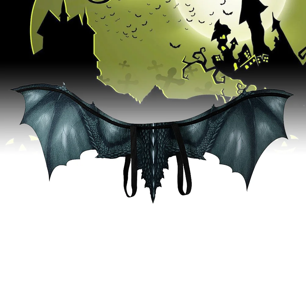 Аксессуары для мужчин и женщин костюмы на Хэллоуин красные крылья Марди Гра