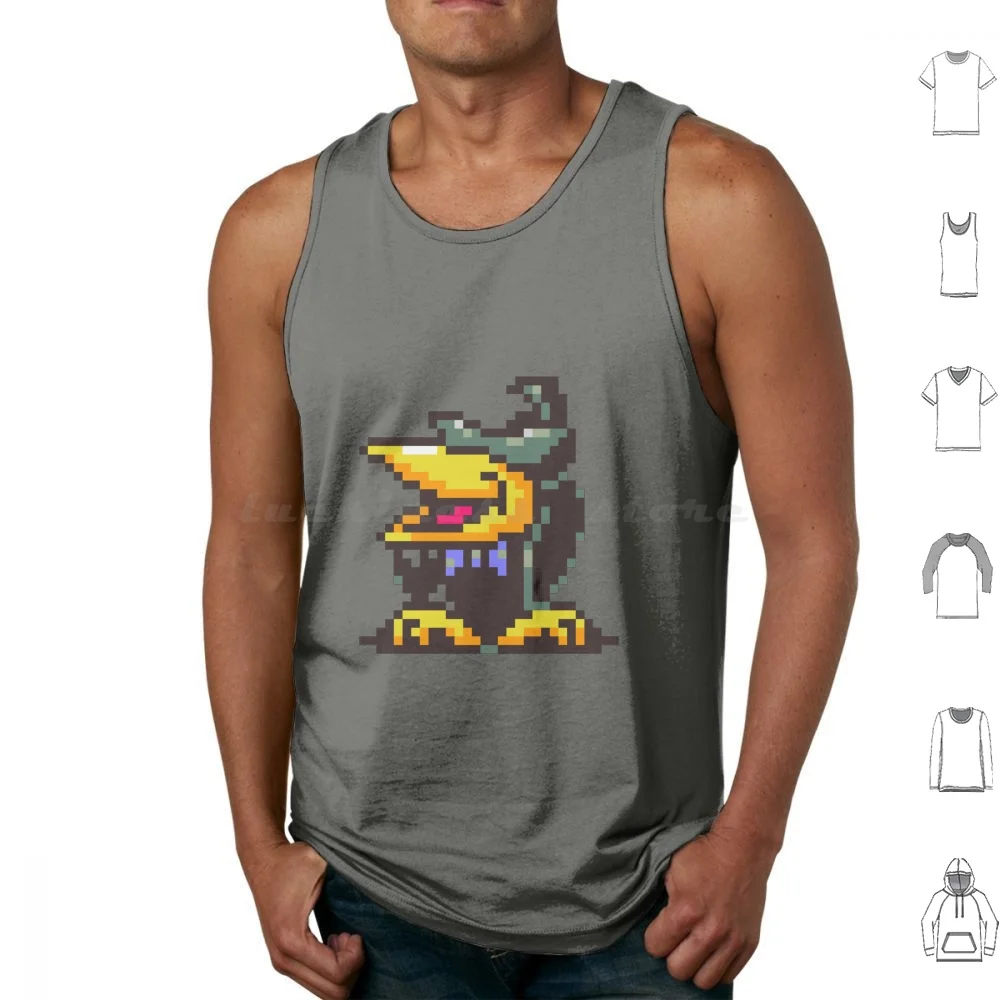 

Spiteful Crow Tank Tops Print Cotton Super Spiteful Crow Nes Snes Ness Paula Jeff Poo Earthbound Mother 2 Two Video Game