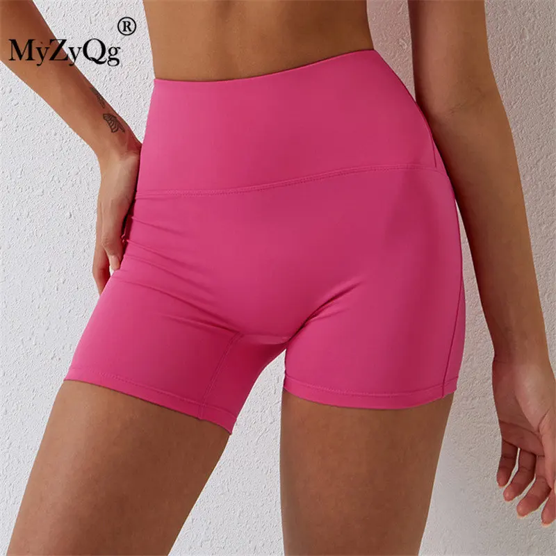 

Шорты MyZyQg женские, быстросохнущие облегающие, для фитнеса, бега, спортзала, велоспорта, пилатеса, фитнеса