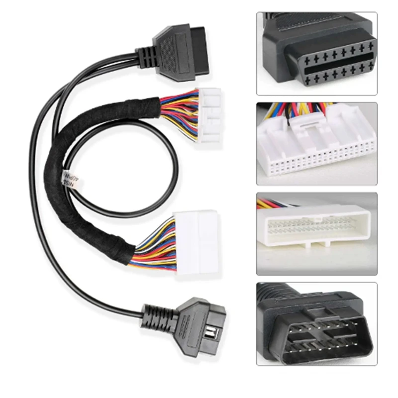 Для NISSAN 40PIN-BCM кабель для Nissan X-Trail T33/Pathfinder/Mitsubishi Outlander/Sylphy B18 работает с деталями