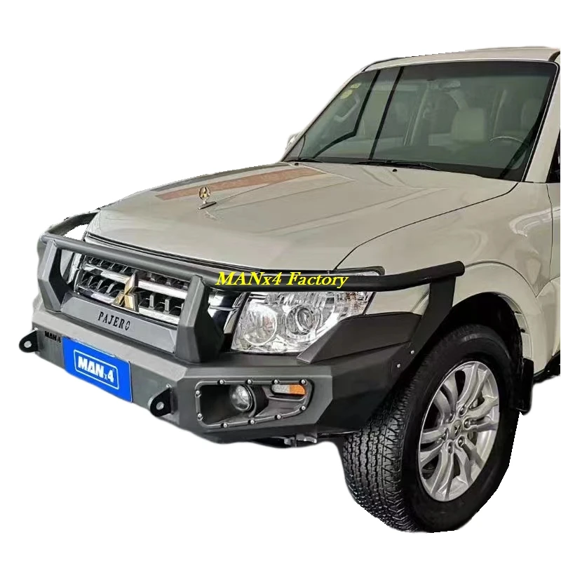 Стальной передний бампер Slap-Up 4wd для Mitsubishi Pajero Montero V80 V90 V93 V97