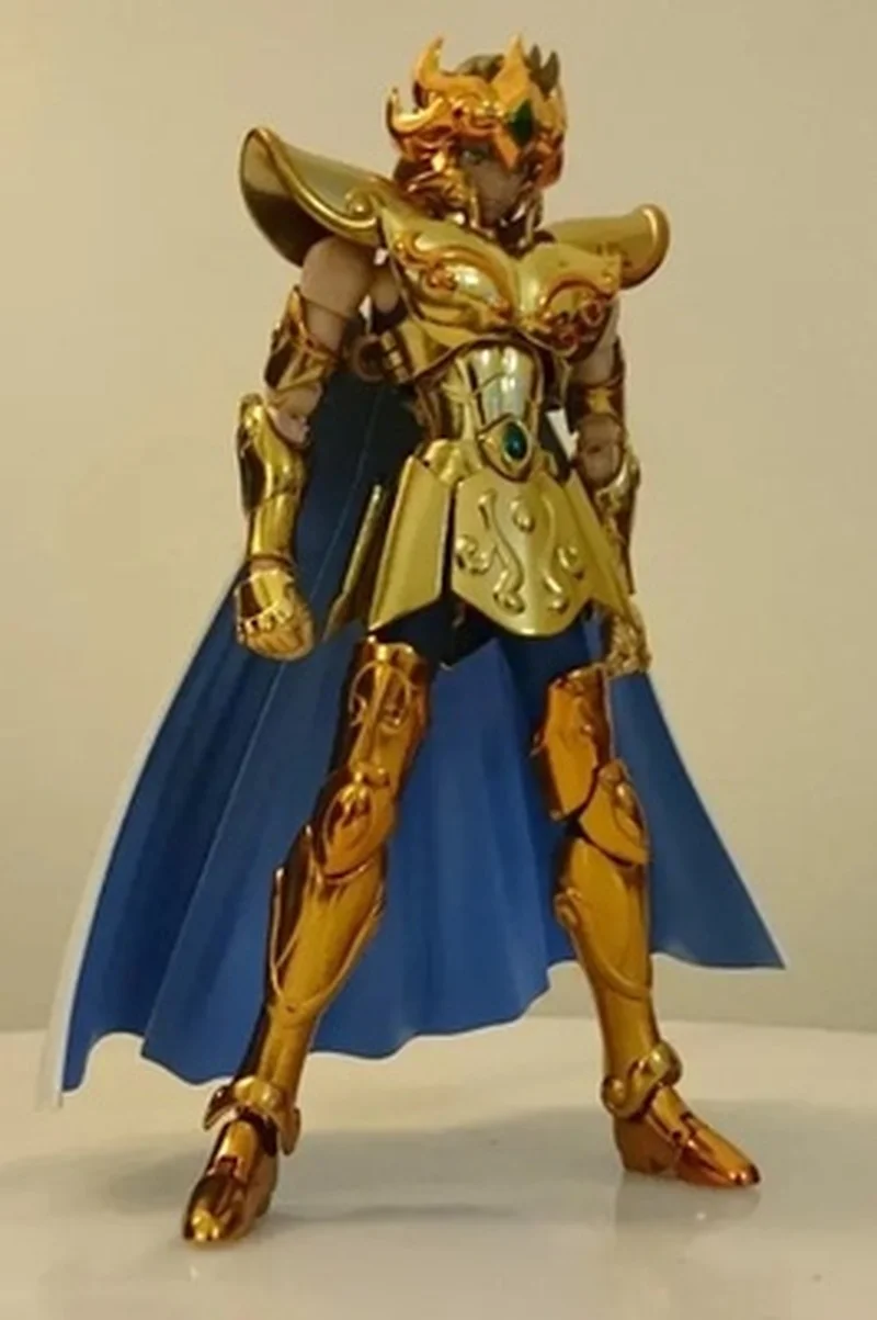 

PRE-SALE CS Chuanshen Lion Leo Aiolia Figures Saint Seiya Metal Armor Cloth Myth Ex2.0 Gift Hyoga Head Action Figure Model