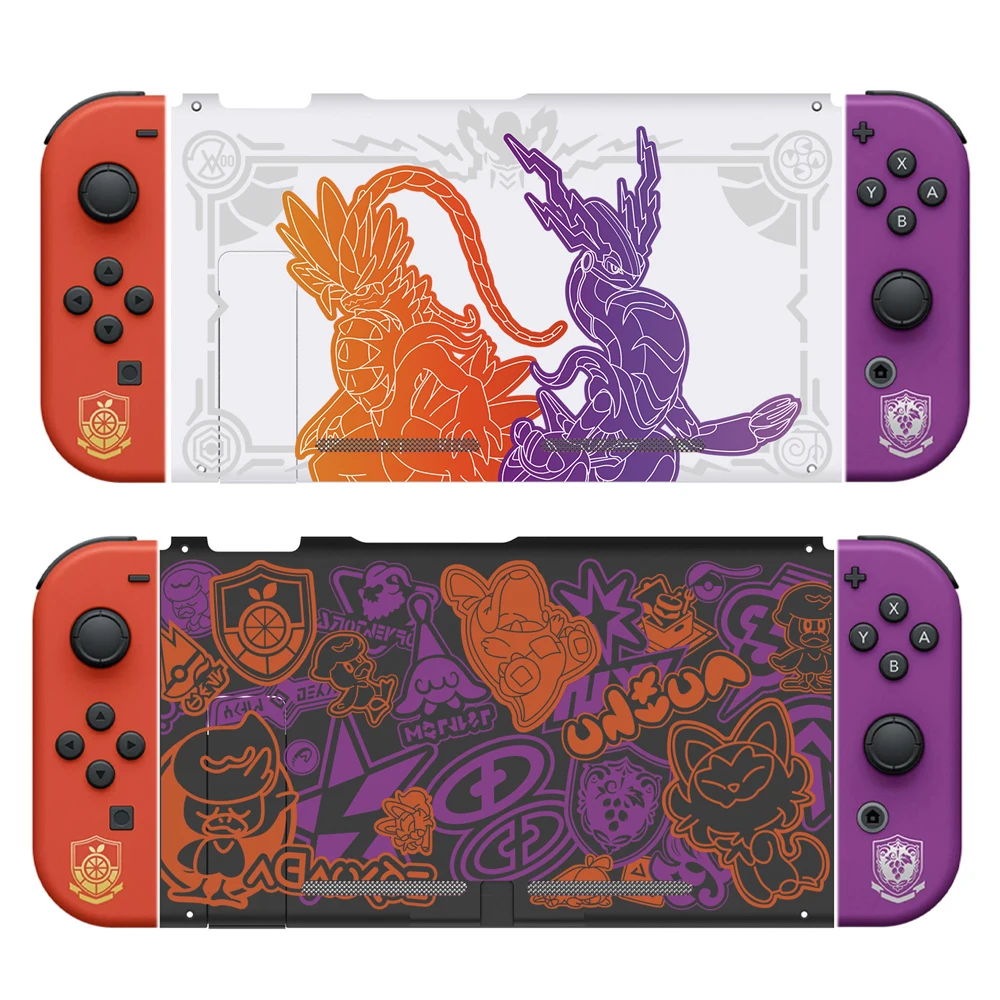 

DIY Replacement Housing Shell for Nintendo Switch NS Limited Joy-con Back Shell Case Cover For Pokemon Scarlet Violet Edition