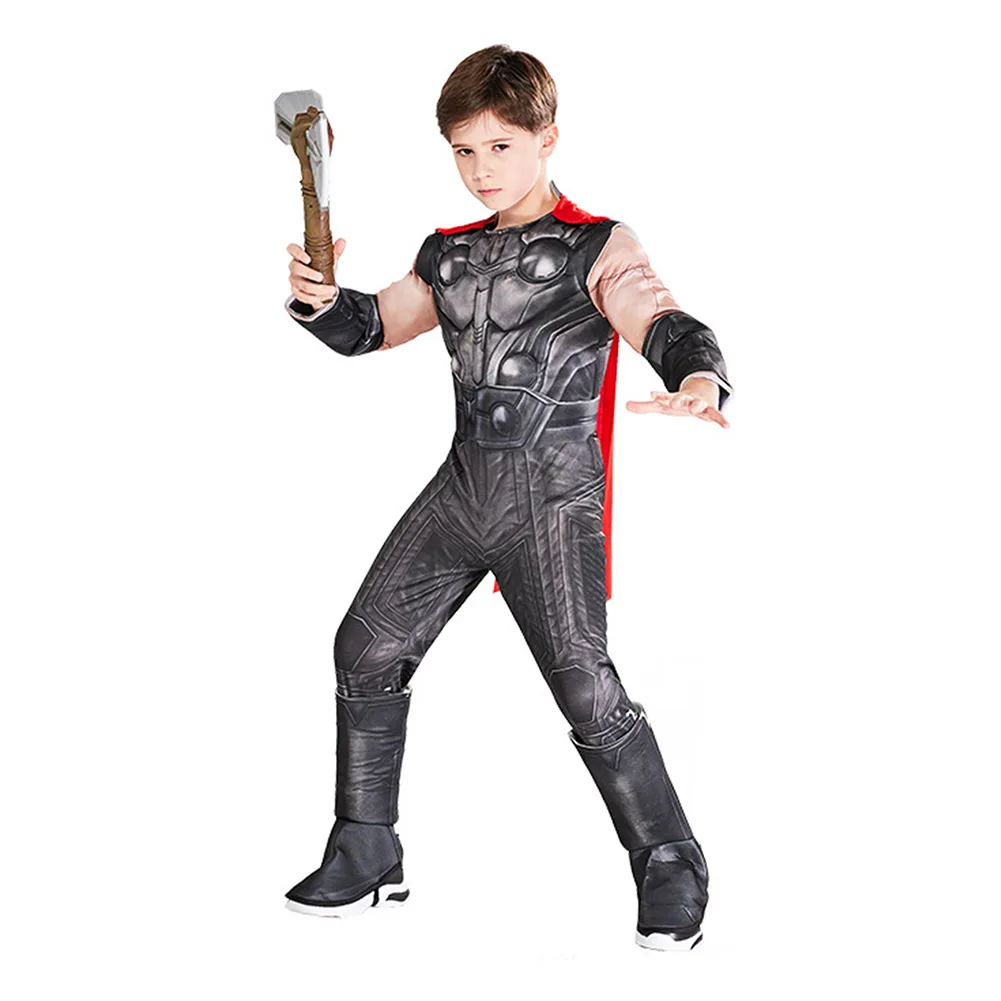 

Thor Cosplay Costume Children Kids Boys Jumpsuit Outfits Halloween Carnival Suit