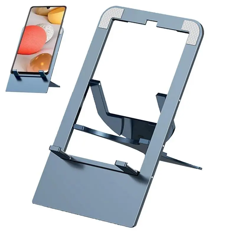 

Foldable Tablet Mobile Phone Desktop Phone Stand ForiPad ForSamsung Desk Holder Adjustable Desk Aluminum Alloy Smartphone Stand