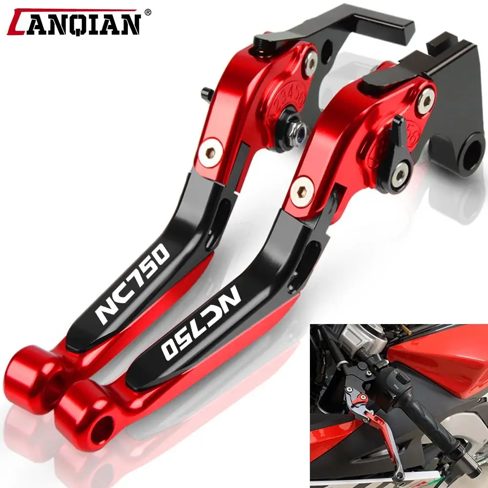 

For HONDA NC750S NC750X 2014-2015 Motorcycle CNC Adjustable Extendable Foldable Brake Clutch Levers NC750 S X Handbrake NC 750