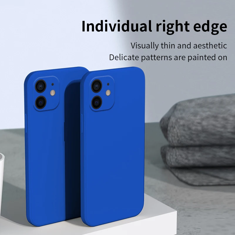 Мягкий Тонкий силиконовый чехол для iPhone 14 13 12 11 Pro Max Mini XS XR X 8 7 Plus SE 2 | Чехлы