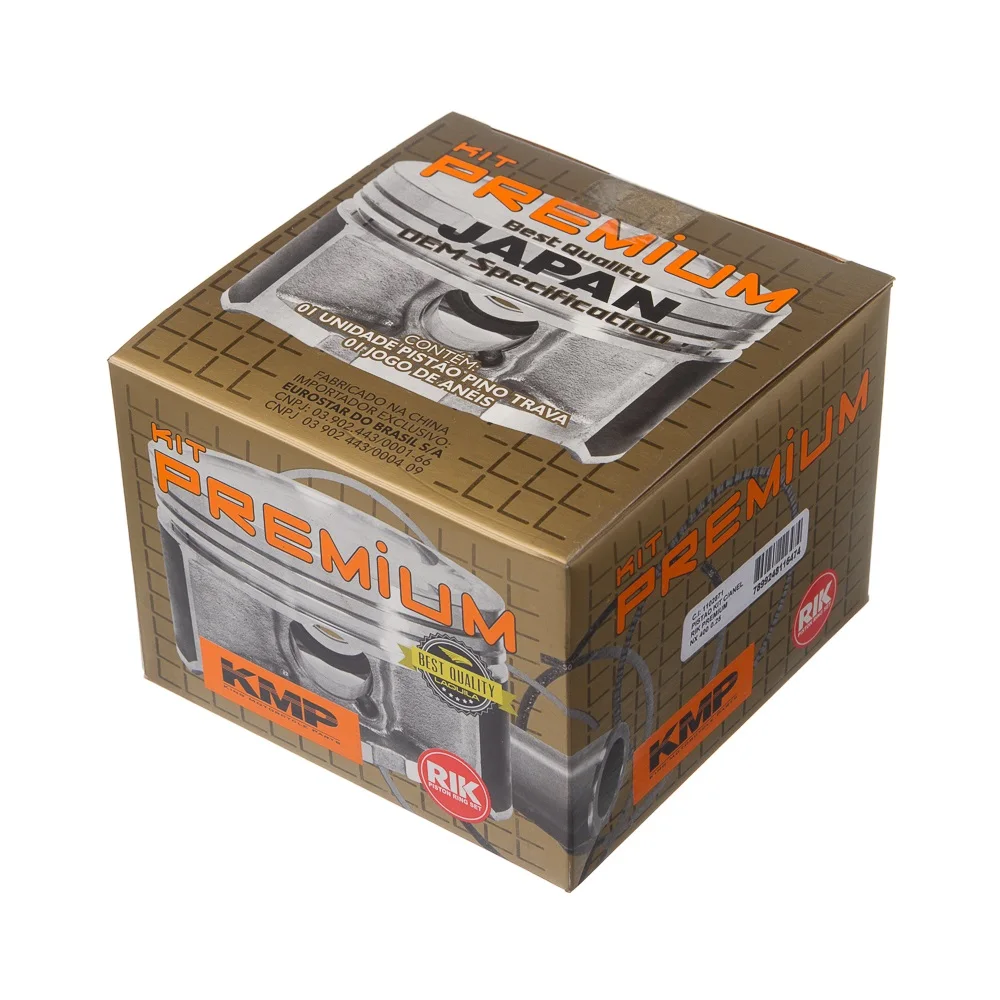 Pistao Kit C/Ring Rik Premium Nx 400 0.25 |