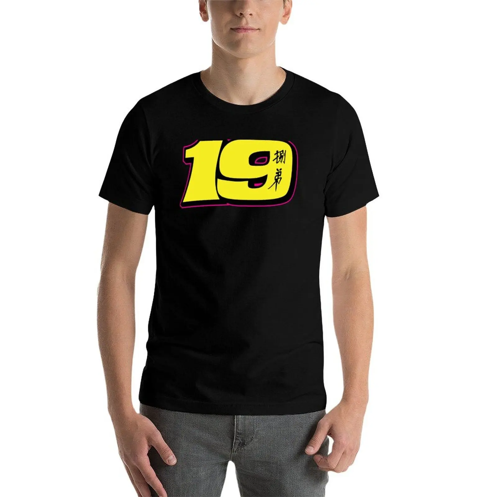 Фото Футболка Alvaro Bautista 19, мягкая и прочная хлопковая футболка №4