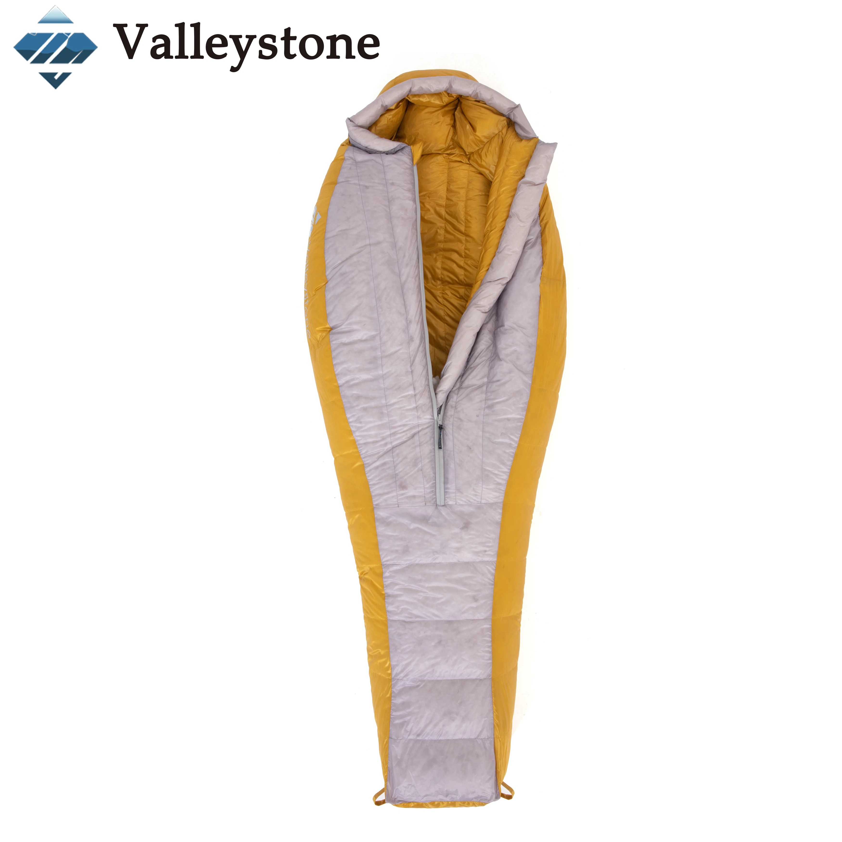 Треккинговый спальный мешок Мумия Гусиный пух Открытый рюкзак