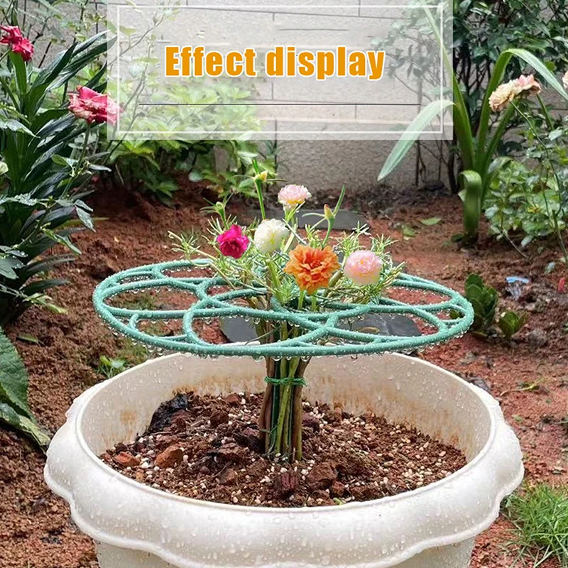 1 шт. рамка для скалолазания в форме бонсай пластиковая стойка подсолнуха зеленый