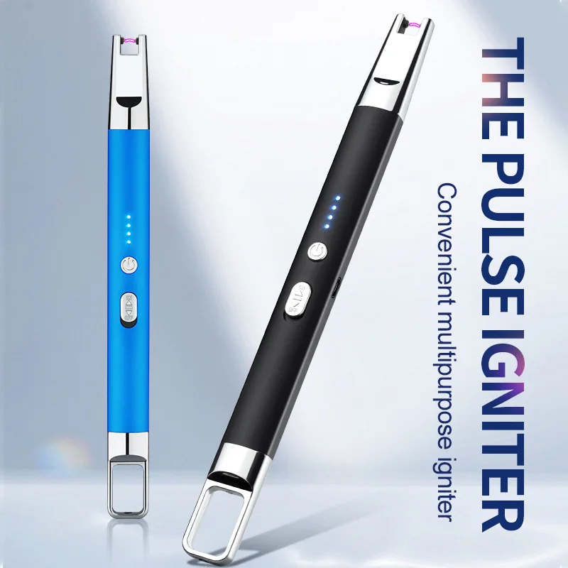 

Новинка 2022, ароматерапия, газовая горелка, импульсная зажигалка с USB-зарядкой, кухонная зажигалка, металлическая ветрозащитная зажигалка, з...