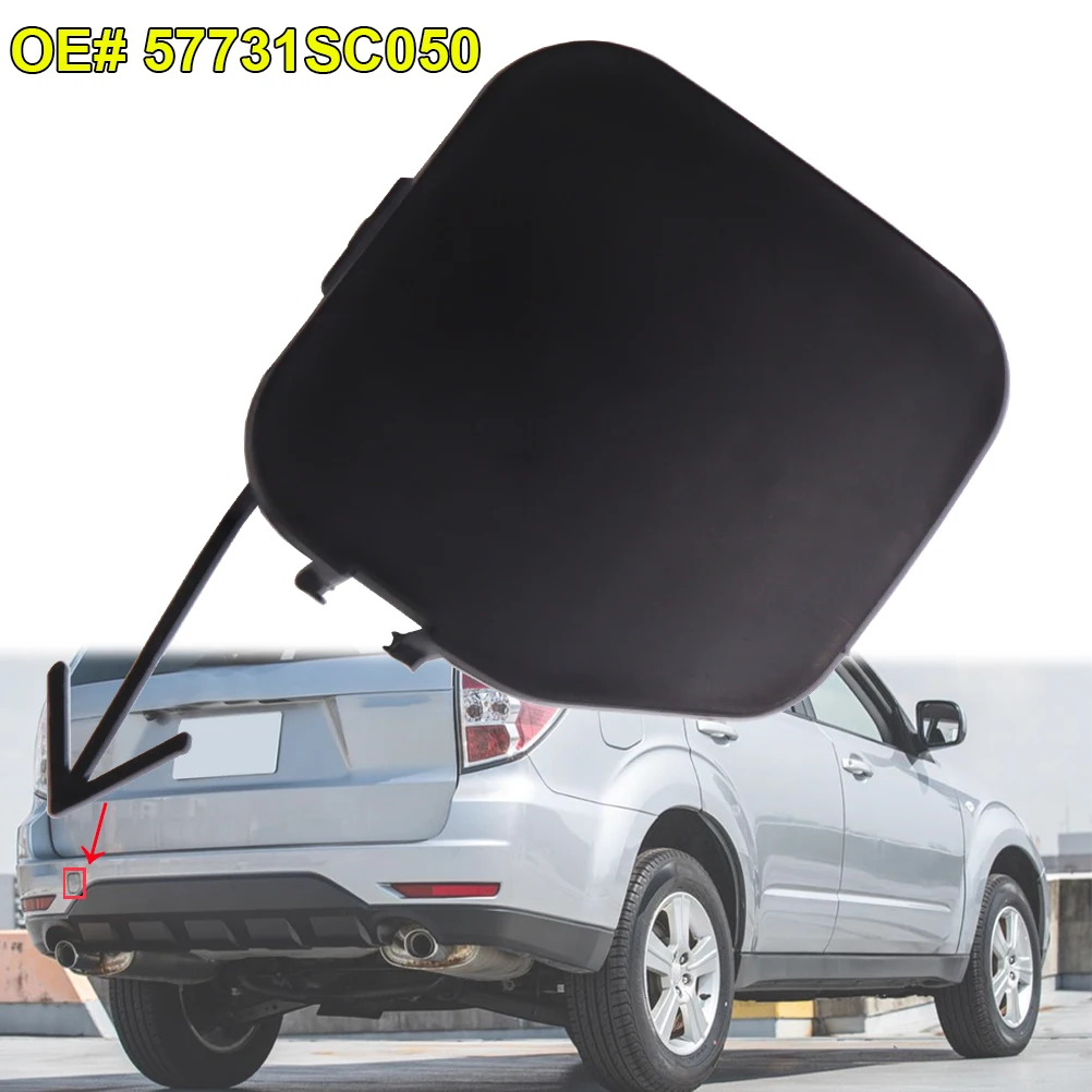 

OE# 57731SC050 Car Rear Bumper Tow Hook Cover For Subaru Forester 2009 2010 2011 2012 2013 Car Accessories Auto Styling Parts