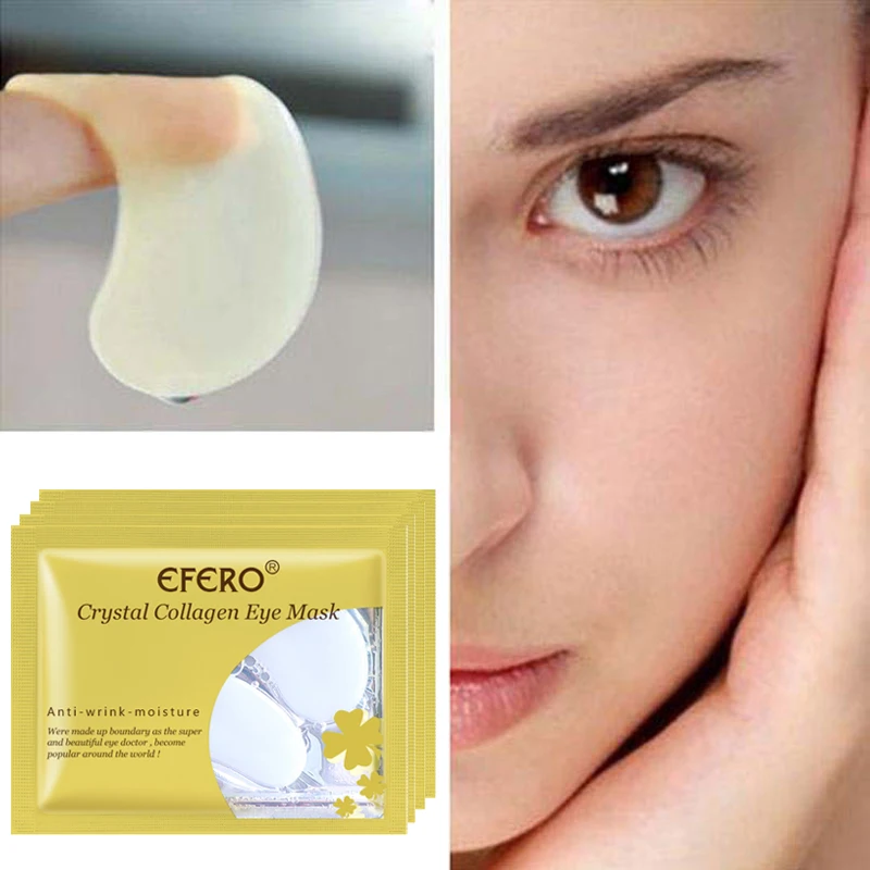 

3-10pair Crystal Collagen Eye Mask Anti-Aging Dark Circles Acne Beauty Patches for Eye Skin Care Wrinkle Removal Eye Patches Pad