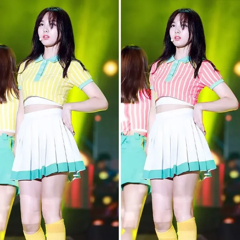 Корейская группа Kpop для девушек Женская джазовые танцы хип-хоп костюм