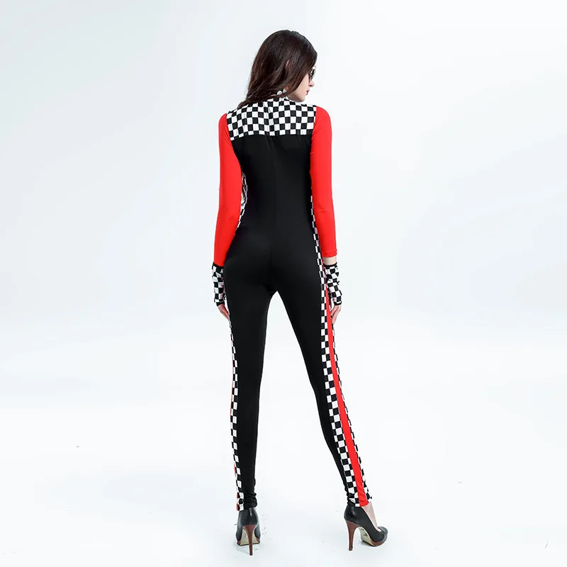 Сексуальный костюм взрослого гонщика Спид Рейсера для Хэллоуина, карнавала, вечеринки, косплея, ночного клуба, комбинезон котлета