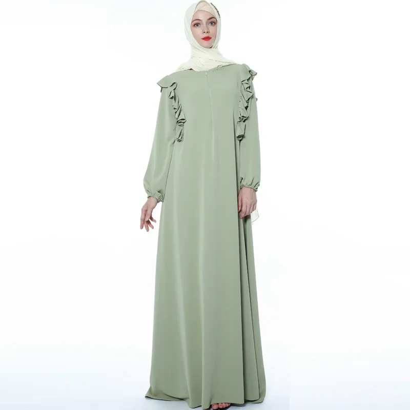 Женское длинное платье с агарическими кружевами, элегантное платье в арабском и исламском стиле, 2022