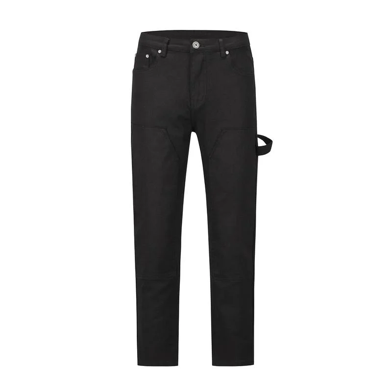 

22SS High Quality 1:1 Washed Jeans Men Women EU Size Heavy Fabric Jeans High Street Fashion Four Seasons Genshin Impact Military