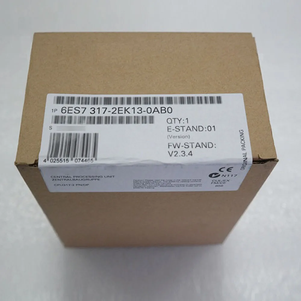 Новый модуль ПЛК Siemens 6ES7317-2EK13-0AB0 6ES7 317-2EK13-0AB0 в коробке