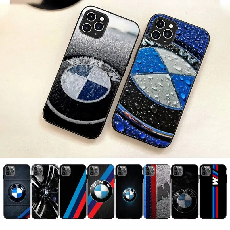 

Luxury M-Power BMW Car Phone Case For Iphone 7 8 Plus X Xr Xs 11 12 13 Se2020 Mini Mobile Iphones 14 Pro Max Case
