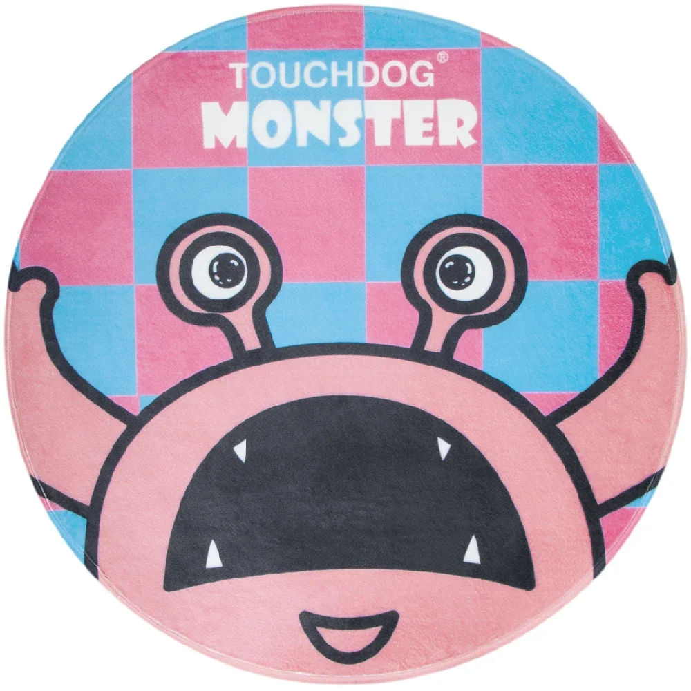 

Touchdog ® Cartoon Up-for-Crabs Monster Rounded Cat and Dog Mat