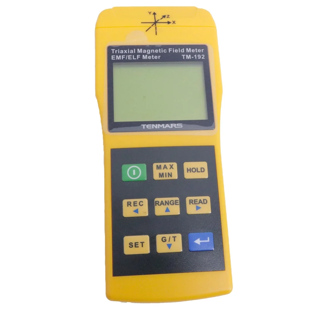 

High Precision TM-192 EMF Meter Frequency Response From 30Hz To 2000Hz TM192 Electromagnetic Radiation Detector