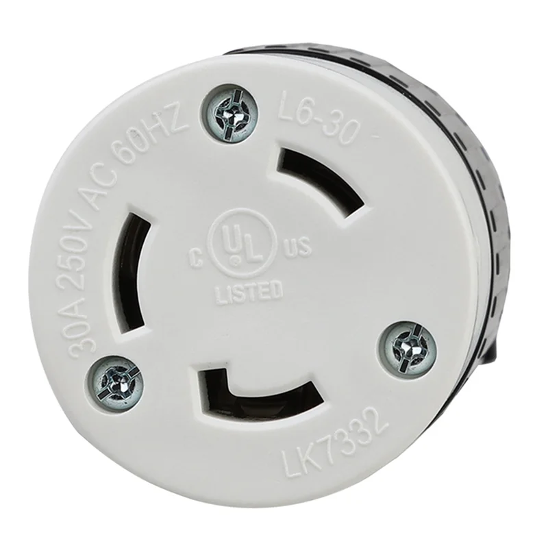 Комплект штепсельных вилок 30 А 250 В штекер Женский Поворотный замок 3 провода