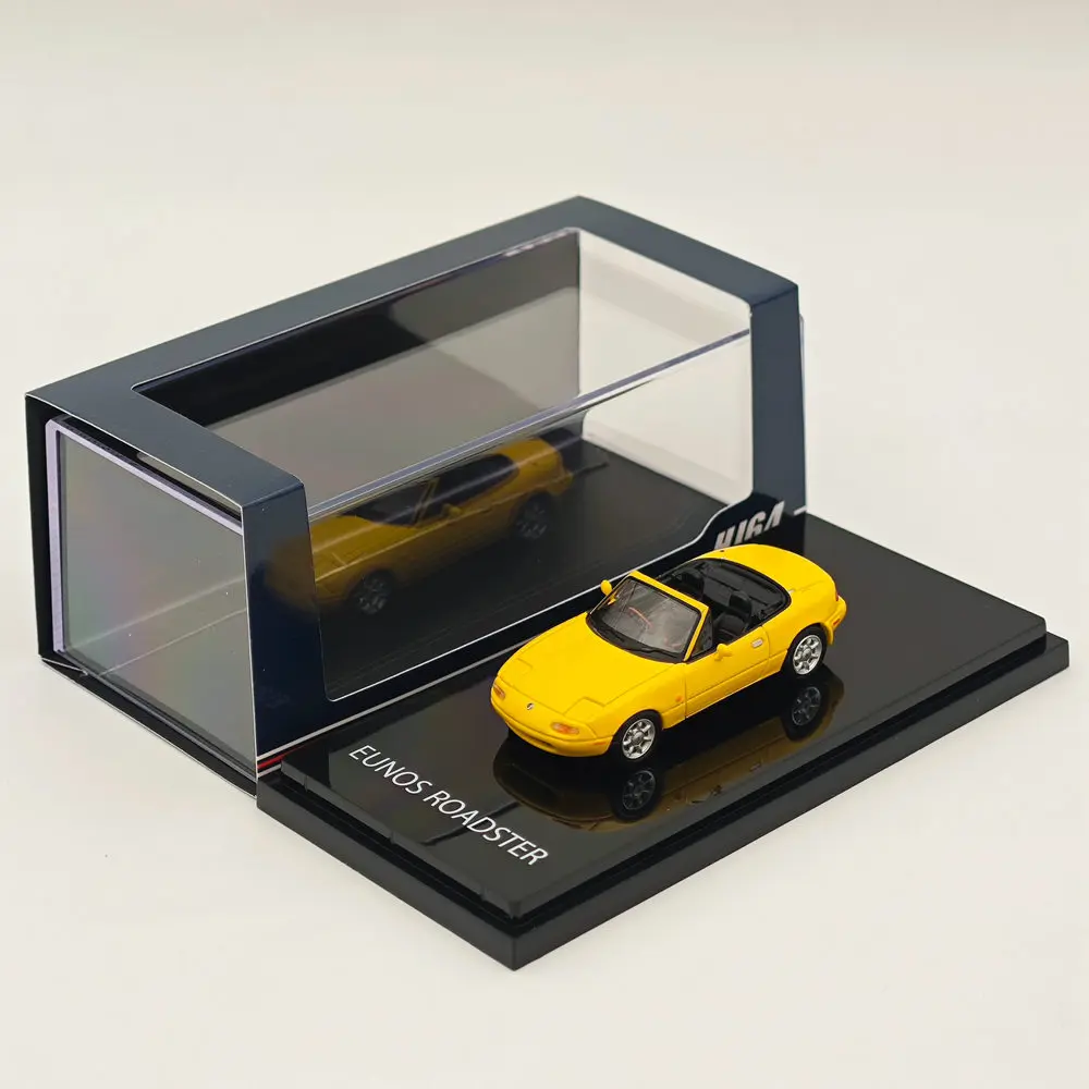 Хобби Япония 1/64 для EUNOS ROADSTER NA6CE с крышкой TONNEAU желтый HJ642025BY литье под давлением