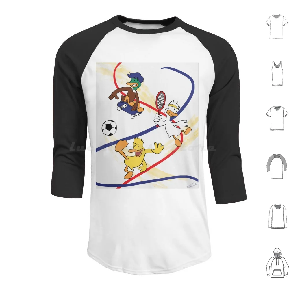 

Alex Duck Hoodie cotton Long Sleeve