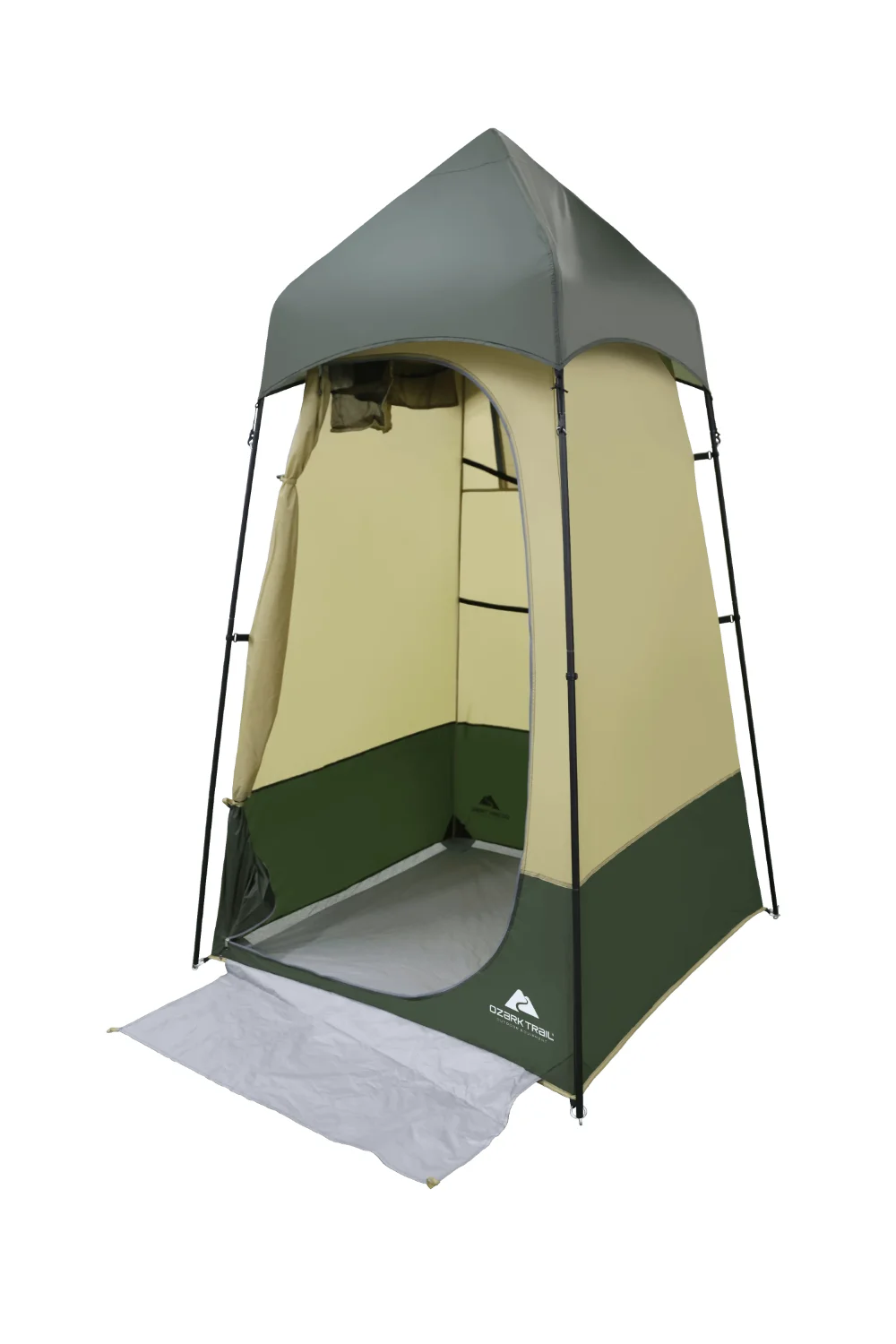 

Ozark Trail Hazel Creek Lighted Shower Tent One Room, Green US(Origin)