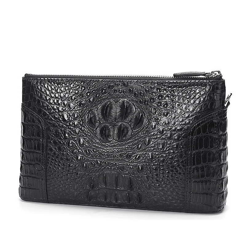 New Design Men Luxury Briefcases Large Capacity Fashion Messenger Bags Genuine Leather Handbag Leisure Underarm Business Bag