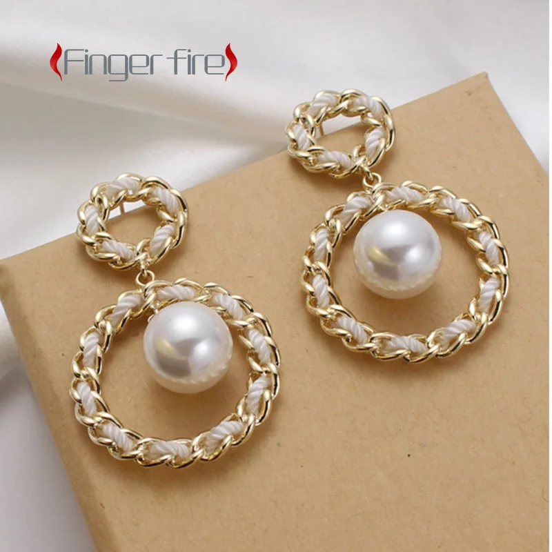 

Fashion New Handmade Wrap Earrings Creative Festive Party Exquisite Jewelry