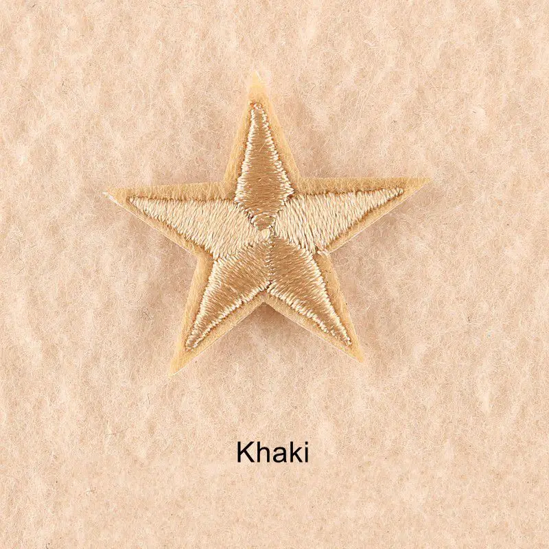 10 шт. маленькие мини-звездные вышивки железные нашивки для одежды одежда сделай
