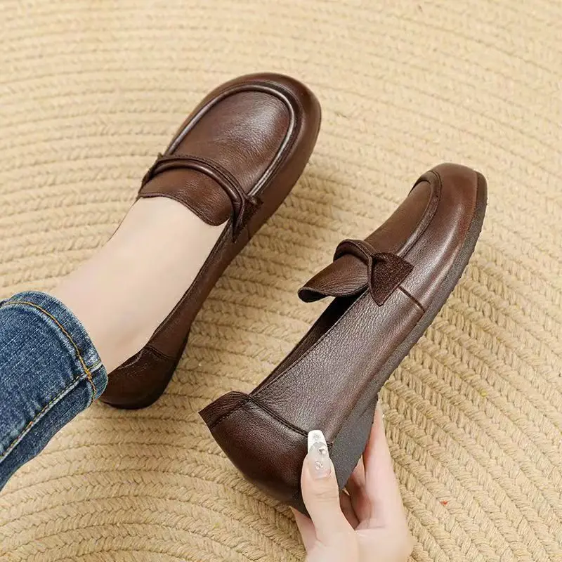 Flats Casual Women's Loafers Medical Shoes for 2023 Barefoot Comfortable Moccasin Woman Soft Sandals Spring Summer Free Shipping